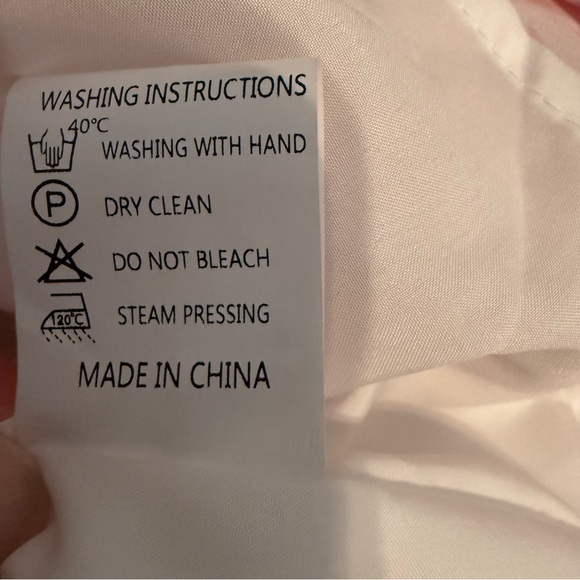 Aupuls Floral pink and white midi flowy dress - Picture 15 of 16